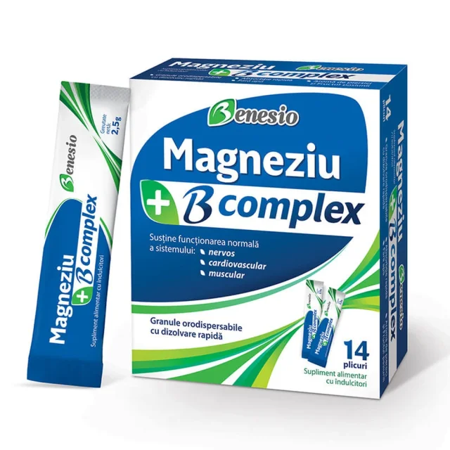 Magnesium B complex X 14 orodispersible sachets, Benesio