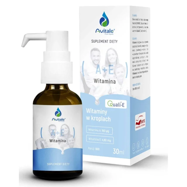 Vitamin A+E drops 30 ml Avitale