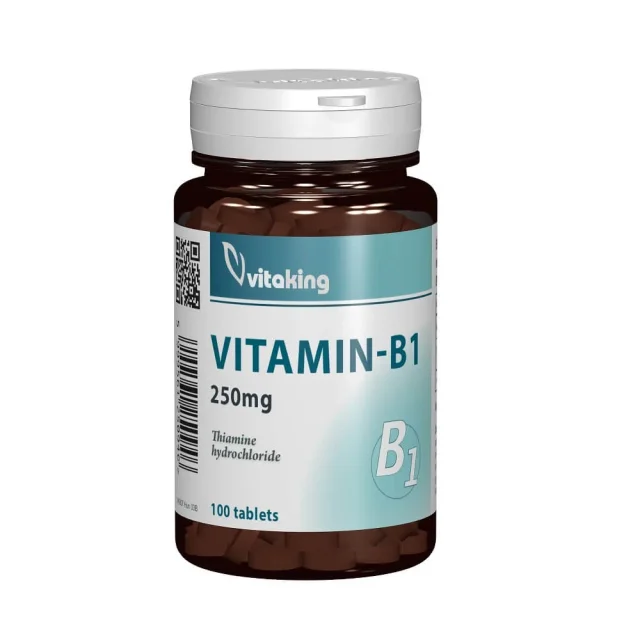 Vitamin B1 250 mg, 100 tablets, VitaKing