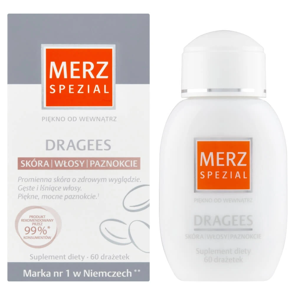 Merz Special for Skin/Hair/Nails with Vitamins and Minerals, 60 tablets, Merz
