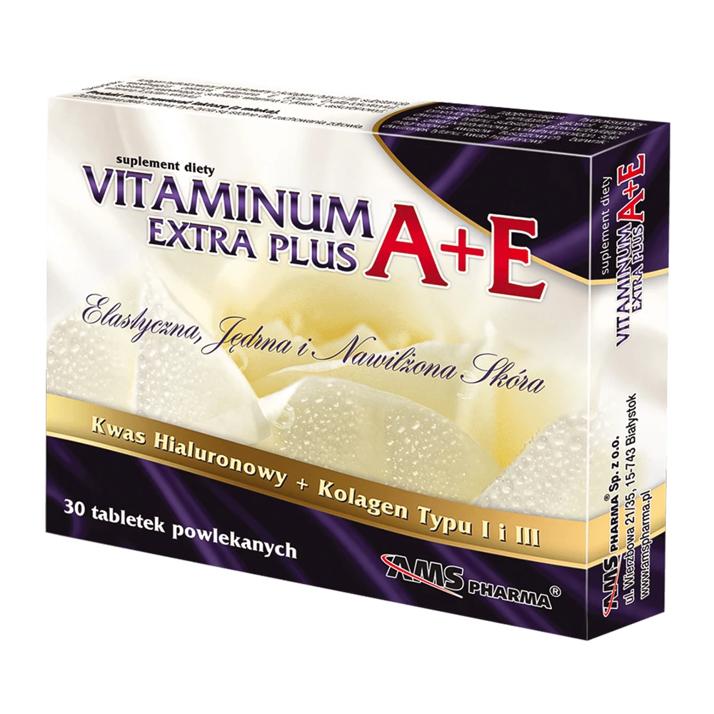Vitaminum A+E Extra Plus, 30 tablets